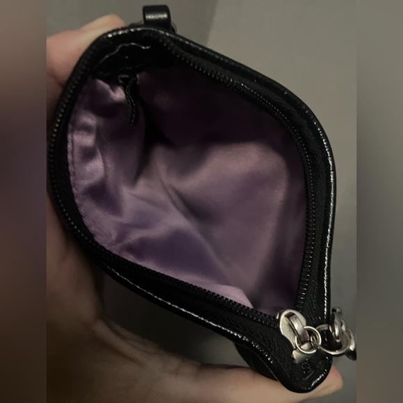 Coach Black Signature Wristlet - Picture 4 of 4
